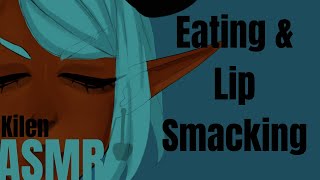 ASMR  Eating Cake mainly the buttercream Eating Sounds Talking Whispering KilenASMR [upl. by Shantee]