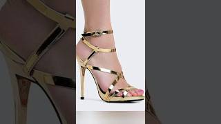 Golden stylefashionsummer sandals [upl. by Yroj]