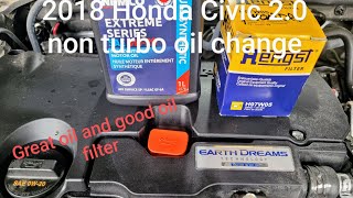 Honda Civic oil change [upl. by Attah]