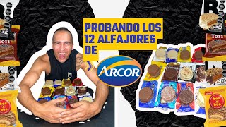 PRUEBO LOS 12 ALFAJORES DE ARCOR Y HAGO MI TOP TEN [upl. by Yenruogis]