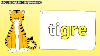 Aprender a leer sílabas trabadas para niños 40 minutos para aprender a leer Peques Aprenden Jugando [upl. by Katzman]