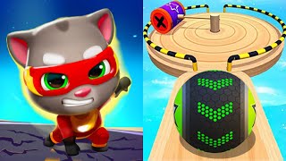 Going Balls VS Talking Tom Hero DashDiscover all the heroesNew Hero BIG UPDATE Tiktok Gameplay bdr [upl. by Sergo883]