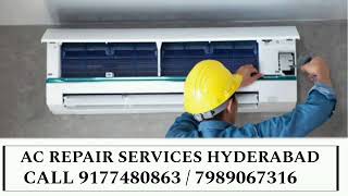 Air Conditioner Repair Service Hyderabad Call 9177480863 [upl. by Redep]