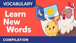 New Vocabulary Worlds for Babies in English and Spanish with music  Learn with Canticos [upl. by Glad]