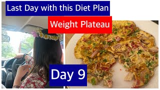 Day 9  weight loss diet plan What I eat in a day to lose 25kgs by Aleezay Reviews  Daily Vlog [upl. by Crescen]