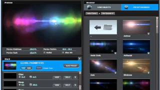 VIDEOCOPILOT Optical Flares  Pro Presets 2 Product Tour [upl. by Norvol854]