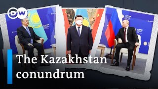 Oil gas and Putins war Kazakhstan between Russia and China  DW News [upl. by Tami]