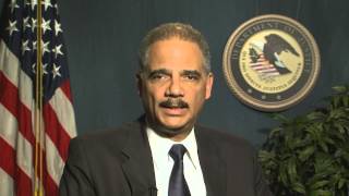 The Attorney General Eric Holder s Weekly Video Message Sentencing Reform [upl. by Yendor]