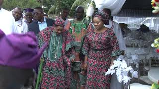 OBA LAMIDI ADEYEMI ALAAFIN OYO WELCOMED IN IGBINEDION PALACE IN BENIN CITY [upl. by Airrotal]