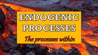 Endogenic and Exogenic Processes  Earth and Life Science [upl. by Trace557]