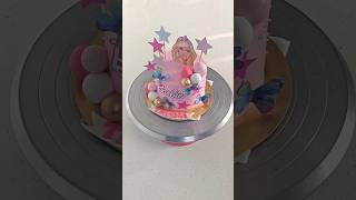 Beautiful doll cake eggless fresh cream cake 🎂cake birthdaycake shortsfeed youtubeshorts like [upl. by Gnilrac]