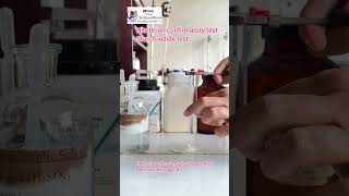 Nitrite ion confirmatory test with Practical Guru Monu Sharma [upl. by Buckler]