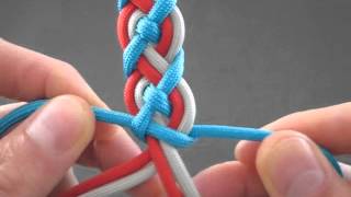 How to Make a Paracord Celtic Bar Bracelet by TIAT [upl. by Maon]