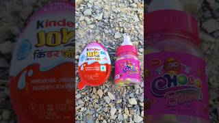 Kinder Joy and baby choco gems shorts kinderjoy [upl. by Gnirol]