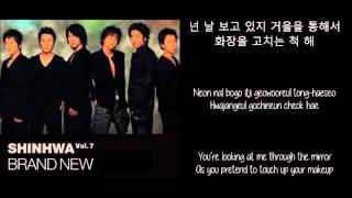 Shinhwa  Brand New Lyrics Han  Rom  Eng  by candysubs [upl. by Ycnuahc]