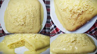 How to make cakeCake for beginnersCondensed Milk CakeYema Cakesoft and fluffy [upl. by Anastasius]