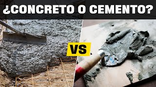 Concreto vs Cemento I Lo Mejor [upl. by Adroj]