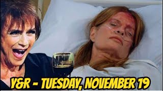 The Young and the Restless Spoilers Tuesday November 19 [upl. by Nwahsel]