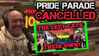 Joe Rogan Goes on HILARIOUS Rant About a Pride Parade and Pro Palestine Protest COLLIDING [upl. by Yalahs]