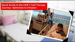 CAR T Cell Therapy Journey Apheresis to Infusion [upl. by Geiss]