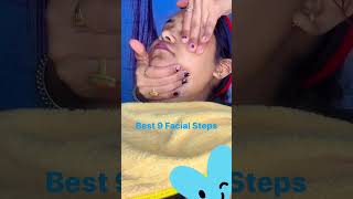 FacialSteps FacialMassage facialAtHome GlowingFacialSteps FacialTreatment BestFacialSteps [upl. by Elletnuahs]