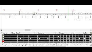 BanG Dream CATASTROPHE BANQUET Bass TAB [upl. by Lleznov911]