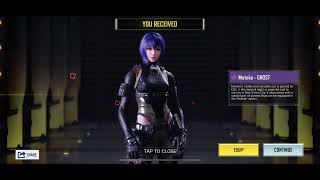 COD Mobile  Motoko Ghost Skin on first try [upl. by Surtimed]