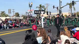 Summit Collegiate High School Marching Band Porterville Veteran’s Day Parade 2023 [upl. by Roselia]