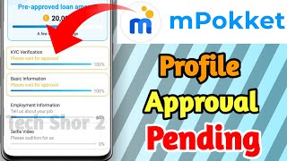 Mpokket profile approval pending problem solve  Mpokket pending for approval kaise thik kare [upl. by Nit]