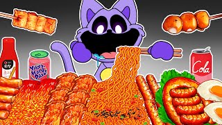 SPRUNKI Animation  Catnap amp Dogday Convenience Store Food ASMR Mukbang [upl. by Sivert519]