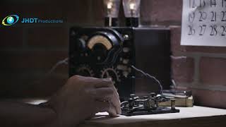 1940s spy transmitting Morse code [upl. by Iroj673]