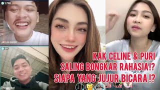 CELINE EVANGELISTA DAN PURI SALING BONGKAR  MANA NIH YANG SERIUS FEBRI ATAU JASUN [upl. by Adnamra]