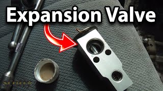 How to Replace an Expansion Valve in Your Car [upl. by Ardnwahs]