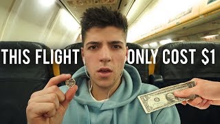 This Flight Only Cost 1 Heres How  The Cheapest Flight Ever [upl. by Atel]