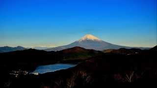 トヨタアクアのCM「朝靄」篇ロケ地（箱根大観山）で眺める朝の光景（微速度撮影・Time Lapse） [upl. by Kassia]