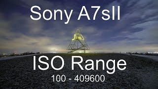 Sony a7s II ISO Range 100409600 [upl. by Atinob]