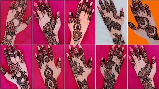 Simple Mehndi Design  Back Hand Mehndi Design  Eid Special Mehndi Design 2024 [upl. by Solrak596]