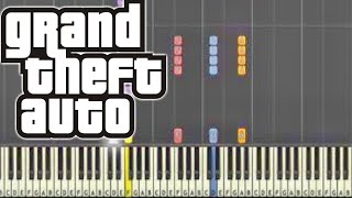 Grand Theft Auto  Liberty City Theme Song  Piano Tutorial [upl. by Burch147]