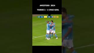 TIGRES vs CRUZ AZUL  AMISTOSO 2024 [upl. by Ytak]