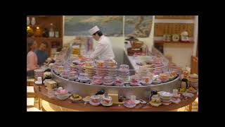 Niart Travel The Conveyor Belt Sushi Restaurant Miniatures 20240628 [upl. by Salkcin]