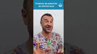 MULTIPLICACIÓN de POTENCIAS 🏋️ de DISTINTA BASE  Ejemplo 2 potencias matematicas parati mates [upl. by Swen]