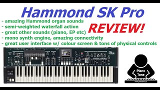 Hammond SK Pro Review [upl. by Irret]