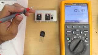 How To Test a MOSFET Transistor Using a Multimeter [upl. by Madeline66]