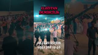 Elbistan Demircilik Düğünü 🌺 halay sallama elbistan [upl. by Ardnasela731]