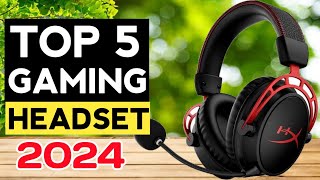 Top 5 Best Gaming Headset In 2024 [upl. by Ardell]