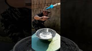 slow motion effect video water slowmotion youtubeshorts asmr [upl. by Henrie]