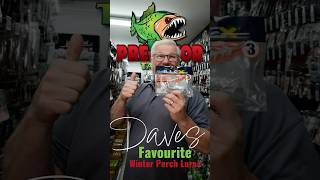 Dave’s top lures for targeting them FAT winter Perch perch perchfishing [upl. by Eedna]