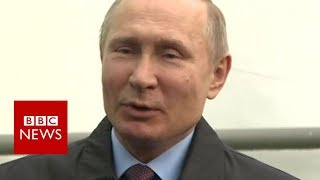 President Putin Get to bottom of spy poisoning in UK  BBC News [upl. by Leahplar268]