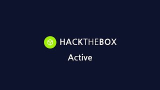 HackTheBox  Machines  Windows  Active [upl. by Aisul]