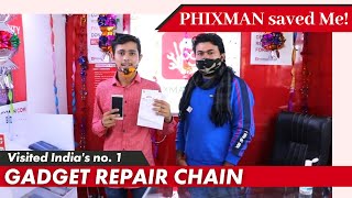 Visited Indias No1 Gadget Repair Chain  Phixman Saved All My Youtube Videos  Hindi [upl. by Rella343]